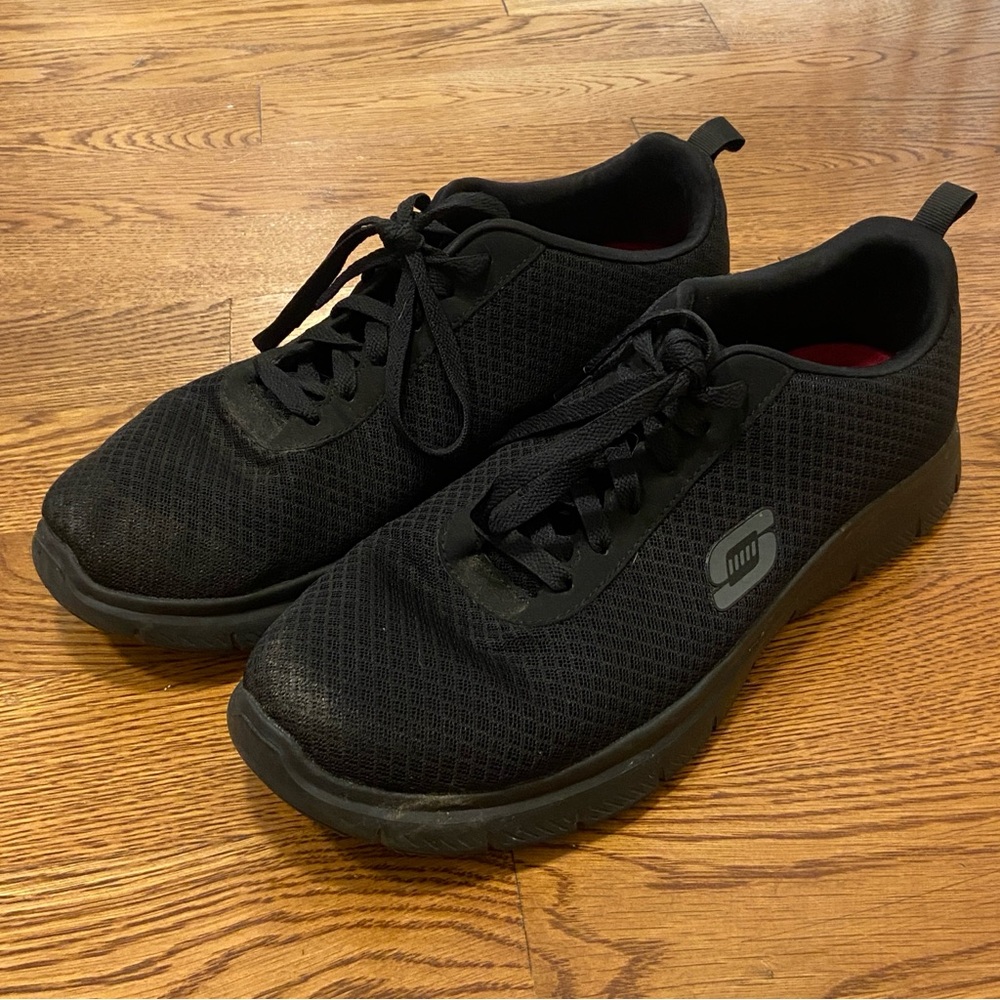 Skechers work slip resistant shoes